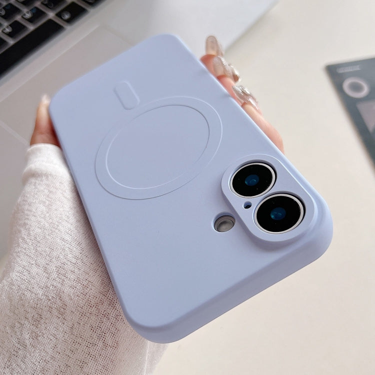 純色液態矽膠 MagSafe 磁吸手機殼，適用於 iPhone 16 Pro、iPhone 16 Plus、iPhone 16