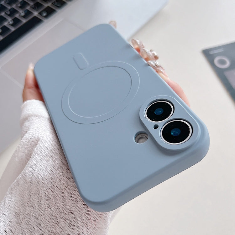 純色液態矽膠 MagSafe 磁吸手機殼，適用於 iPhone 16 Pro、iPhone 16 Plus、iPhone 16