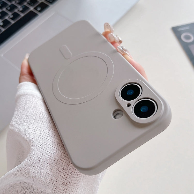 純色液態矽膠 MagSafe 磁吸手機殼，適用於 iPhone 16 Pro、iPhone 16 Plus、iPhone 16
