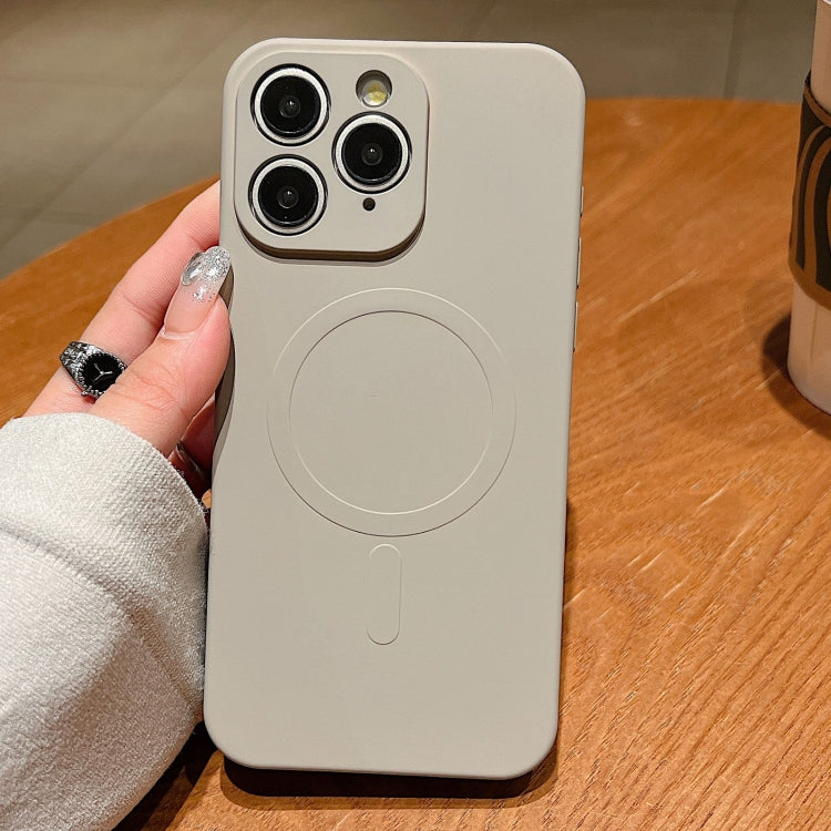 純色液態矽膠 MagSafe 磁吸手機殼，適用於 iPhone 11、iPhone 11 Pro