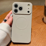 純色液態矽膠 MagSafe 磁吸手機殼，適用於 iPhone 17e / 16e、iPhone 17 Pro Max、iPhone 17 Pro