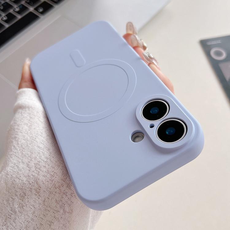 純色液態矽膠 MagSafe 磁吸手機殼，適用於 iPhone 17、iPhone Air、iPhone 16 Pro Max