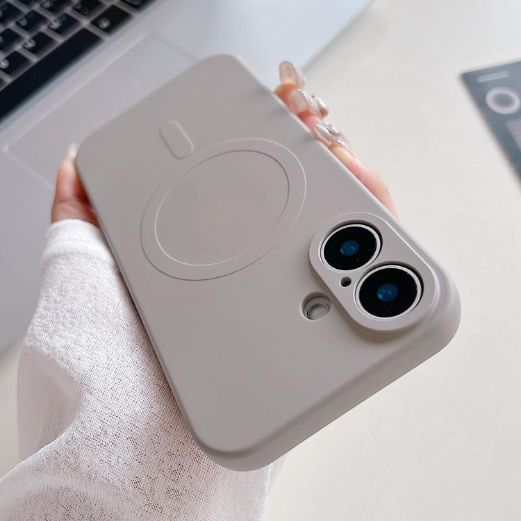 純色液態矽膠 MagSafe 磁吸手機殼，適用於 iPhone 17、iPhone Air、iPhone 16 Pro Max