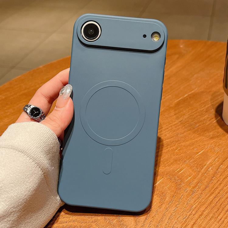 純色液態矽膠 MagSafe 磁吸手機殼，適用於 iPhone 17、iPhone Air、iPhone 16 Pro Max