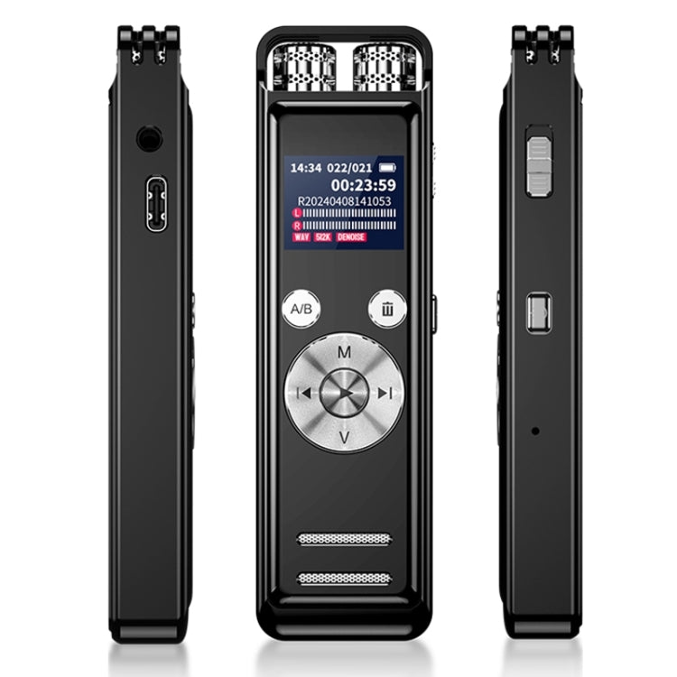 ZD43B 全向雙麥克風智慧降噪錄音筆，32GB，64GB