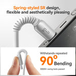 JOYROOM S-A51 Cutting-Edge 系列 3A 快充數據線，長度：1.2米，USB-A 轉 Type-C 線，USB-A 轉 8 Pin 線，Type-C 轉 Type-C 線，Type-C 轉 8 Pin 線