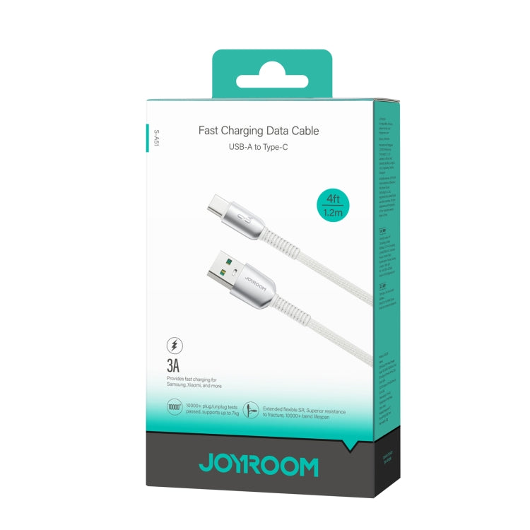 JOYROOM S-A51 Cutting-Edge 系列 3A 快充數據線，長度：1.2米，USB-A 轉 Type-C 線，USB-A 轉 8 Pin 線，Type-C 轉 Type-C 線，Type-C 轉 8 Pin 線
