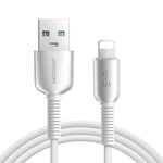 JOYROOM S-A51 Cutting-Edge 系列 3A 快充數據線，長度：1.2米，USB-A 轉 Type-C 線，USB-A 轉 8 Pin 線，Type-C 轉 Type-C 線，Type-C 轉 8 Pin 線