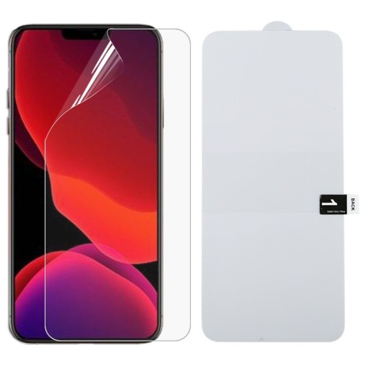全屏防爆水凝膠保護膜，適用於 iPhone 12 mini、iPhone 12 / 12 Pro、iPhone 12 Pro Max、三星 Galaxy A11、三星 Galaxy M21 / M21 2021、三星 Galaxy M31、三星 Galaxy A41、三星 Galaxy Note20