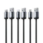WK WDC-32i Raython Gen2 1米2.4A USB對8針快充數據線，WDC-32i
