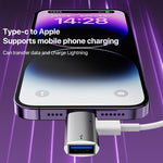 8針轉USB，USB-C / Type-C OTG轉接器，8針轉USB，Type-C