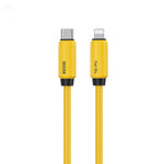 WK WDC-29 彈性正品矽膠 1米 PD30W Type-C 轉 8 Pin 快充數據線，WDC-29