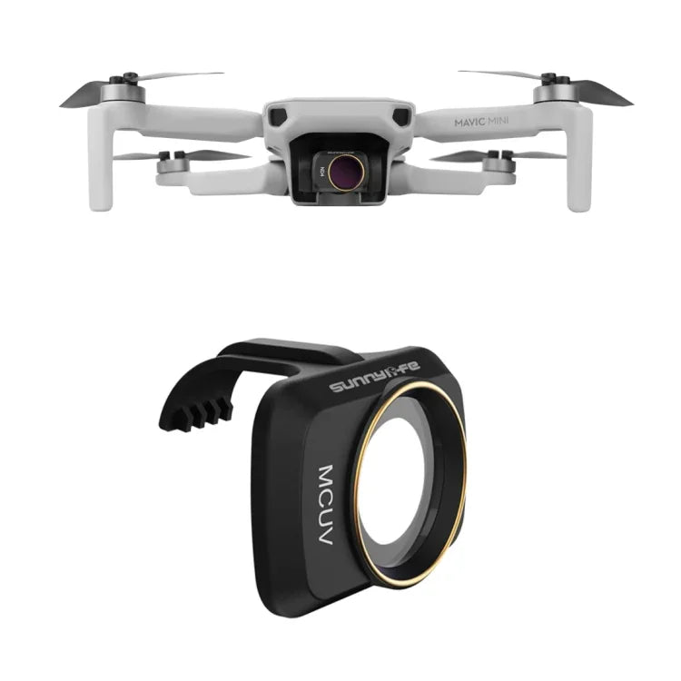 Sunnylife MM-FI9250 鏡頭濾鏡，適用於DJI Mini 4K/Mini 2 SE/Mini SE/Mini 2/Mavic Mini，MCUV