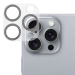 閃粉戒指鋼化玻璃相機鏡頭保護膜，適用於 iPhone 17，適用於 iPhone 16 Pro / 16 Pro Max，適用於 iPhone 16 / 16 Plus
