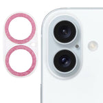 閃粉戒指鋼化玻璃相機鏡頭保護膜，適用於 iPhone 17，適用於 iPhone 16 Pro / 16 Pro Max，適用於 iPhone 16 / 16 Plus