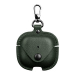 商務皮革耳機保護套附掛鉤，適用於 AirPods Pro 3、AirPods 4