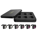 Sunnylife MM-FI9258 適用於DJI Mavic mini 6合1 無人機 MCUV+CPL+ND4+ND8+ND16+ND32 鏡頭濾鏡，MCUV+CPL+ND4+ND8+ND16+ND32