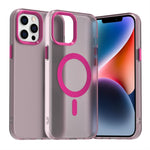 糖果 MagSafe PC 混合 TPU 手機殼，適用於 iPhone 14 Pro Max、iPhone 13 Pro Max、iPhone 13 Pro、iPhone 13、iPhone 12 Pro Max、iPhone 12 Pro