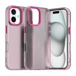 糖果 PC 混合 TPU 防震手機殼，適用於 iPhone 16 Plus、iPhone 16、iPhone 15 Pro Max、iPhone 15 Pro、iPhone 15 Plus、iPhone 15