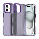 糖果 PC 混合 TPU 防震手機殼，適用於 iPhone 16 Plus、iPhone 16、iPhone 15 Pro Max、iPhone 15 Pro、iPhone 15 Plus、iPhone 15