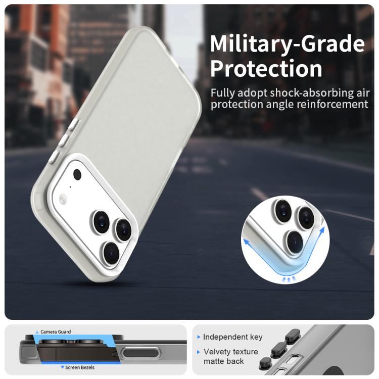 糖果 PC 混合 TPU 防震手機殼，適用於 iPhone 17 Pro Max、iPhone 17 Pro、iPhone 17、iPhone Air、iPhone 16 Pro Max、iPhone 16 Pro