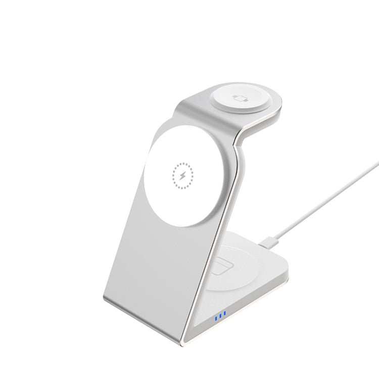 SW18 三合一金屬磁吸無線充電器