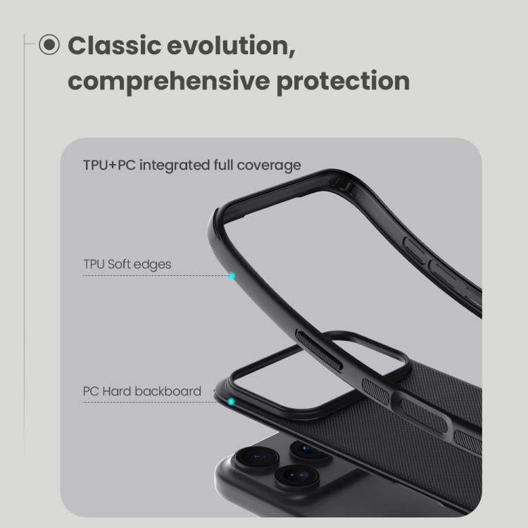NILLKIN磨砂盾牌Pro磁吸Magsafe手機殼，適用於iPhone 17 Pro Max、iPhone 17 Pro、iPhone 17、iPhone 16