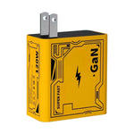 HX111 120W USB、Type-C GaN 超快速充電器，美規插頭，歐規插頭，英規插頭
