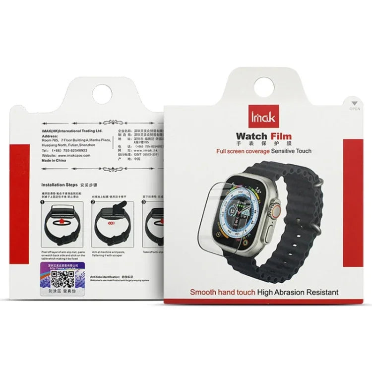 imak Google Pixel Watch 4 45mm / 41mm 及 Pixel Watch 3 45mm / 41mm 亞克力高清手錶保護膜