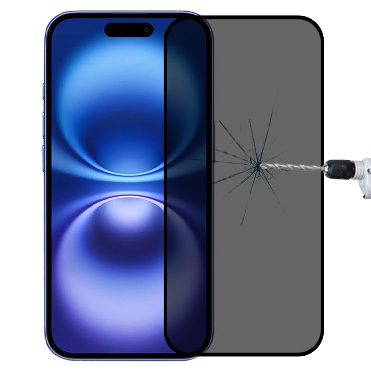 全覆蓋防窺絲印鋼化玻璃保護膜，適用於 iPhone 17 Pro Max，適用於 iPhone 17 Pro，適用於 iPhone 17，適用於 iPhone Air，適用於 iPhone 16 Pro Max，適用於 iPhone 16 Pro，適用於 iPhone 16 Plus，適用於 iPhone 16