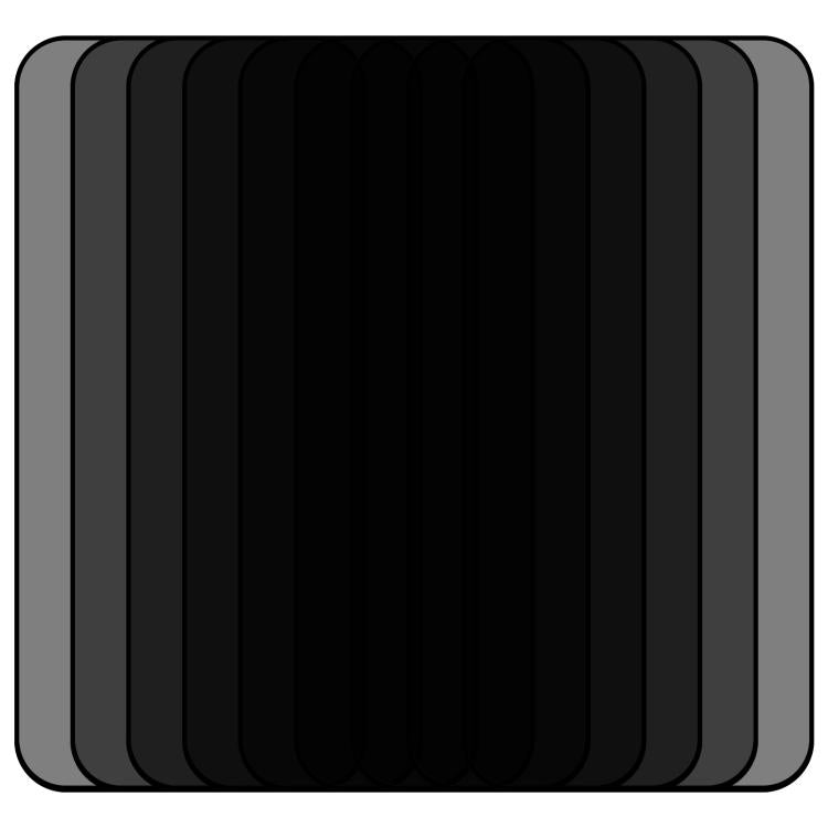 25片全覆蓋防窺絲網鋼化玻璃膜，適用於 iPhone 17 Pro Max，適用於 iPhone 17 Pro，適用於 iPhone 17，適用於 iPhone Air，適用於 iPhone 16 Pro Max，適用於 iPhone 16 Pro，適用於 iPhone 16 Plus，適用於 iPhone 16