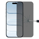 高透明全覆蓋防窺鋼化玻璃膜，適用於 iPhone 17 Pro Max，適用於 iPhone 17 Pro，適用於 iPhone 17，適用於 iPhone Air，適用於 iPhone 16 Pro Max，適用於 iPhone 16 Pro，適用於 iPhone 16 Plus，適用於 iPhone 16