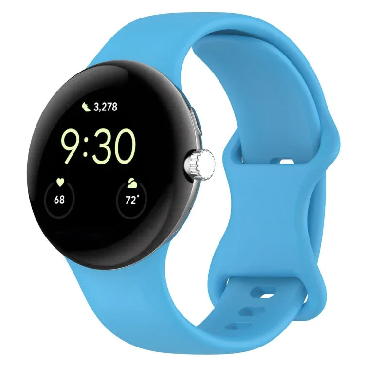 官方矽膠錶帶，適用於 Google Pixel Watch 4 / Watch 3 45mm，適用於 Google Pixel Watch 4 / 3 / 2 / 1 41mm