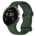 官方矽膠錶帶，適用於 Google Pixel Watch 4 / Watch 3 45mm，適用於 Google Pixel Watch 4 / 3 / 2 / 1 41mm