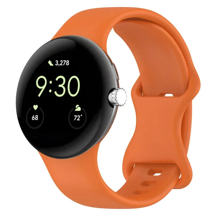 官方矽膠錶帶，適用於 Google Pixel Watch 4 / Watch 3 45mm，適用於 Google Pixel Watch 4 / 3 / 2 / 1 41mm