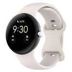 官方矽膠錶帶，適用於 Google Pixel Watch 4 / Watch 3 45mm，適用於 Google Pixel Watch 4 / 3 / 2 / 1 41mm