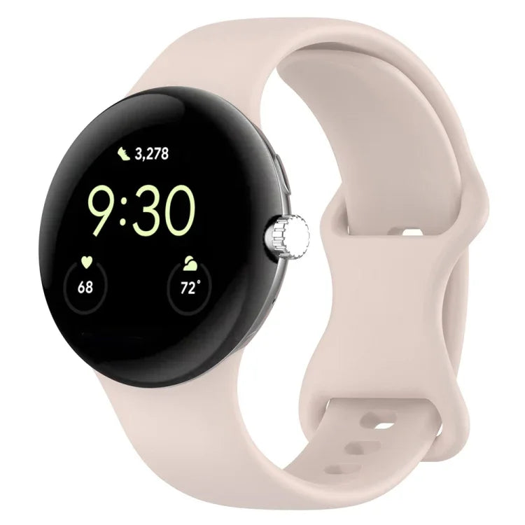 官方矽膠錶帶，適用於 Google Pixel Watch 4 / Watch 3 45mm，適用於 Google Pixel Watch 4 / 3 / 2 / 1 41mm