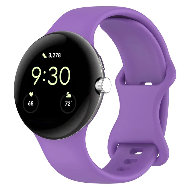官方矽膠錶帶，適用於 Google Pixel Watch 4 / Watch 3 45mm，適用於 Google Pixel Watch 4 / 3 / 2 / 1 41mm