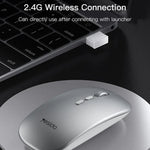 Yesido KB15 薄型2.4G可充電無線光學滑鼠，KB15