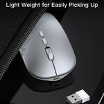 Yesido KB15 薄型2.4G可充電無線光學滑鼠，KB15