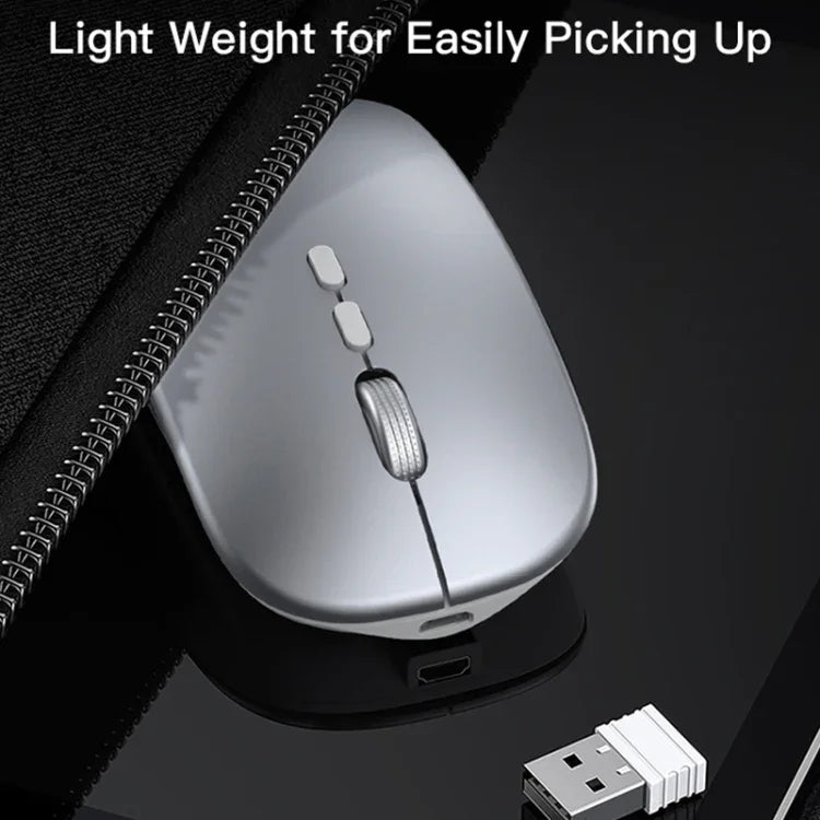 Yesido KB15 薄型2.4G可充電無線光學滑鼠，KB15