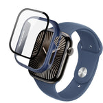 imak 一體成型錶殼附保護膜，適用於 Apple Watch Series 10/11 46mm，適用於 Apple Watch Series 10/11 42mm