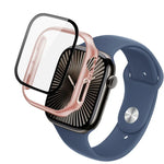 imak 一體成型錶殼附保護膜，適用於 Apple Watch Series 10/11 46mm，適用於 Apple Watch Series 10/11 42mm