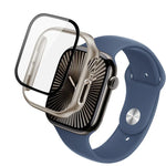 imak 一體成型錶殼附保護膜，適用於 Apple Watch Series 10/11 46mm，適用於 Apple Watch Series 10/11 42mm