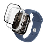 imak 一體成型錶殼附保護膜，適用於 Apple Watch Series 10/11 46mm，適用於 Apple Watch Series 10/11 42mm
