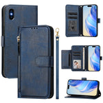 多卡槽拉鍊錢包皮革手機殼，適用於 iPhone 11 Pro Max，適用於 iPhone 11，適用於 iPhone 11 Pro，適用於 iPhone X / XS，適用於 iPhone XR，適用於 iPhone XS Max，適用於 iPhone 8 Plus / 7 Plus