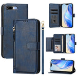 多卡槽拉鍊錢包皮革手機殼，適用於 iPhone 11 Pro Max，適用於 iPhone 11，適用於 iPhone 11 Pro，適用於 iPhone X / XS，適用於 iPhone XR，適用於 iPhone XS Max，適用於 iPhone 8 Plus / 7 Plus