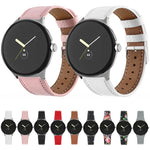 圓尾真皮錶帶，適用於 Google Pixel Watch 4 / Watch 3 45mm