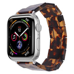 彈力繩方形樹脂錶帶，適用於 Apple Watch 46mm / 49mm / 45mm / 44mm，適用於 Apple Watch 42mm / 41mm / 40mm / 38mm