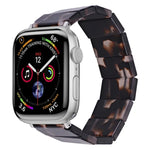 彈力繩方形樹脂錶帶，適用於 Apple Watch 46mm / 49mm / 45mm / 44mm，適用於 Apple Watch 42mm / 41mm / 40mm / 38mm